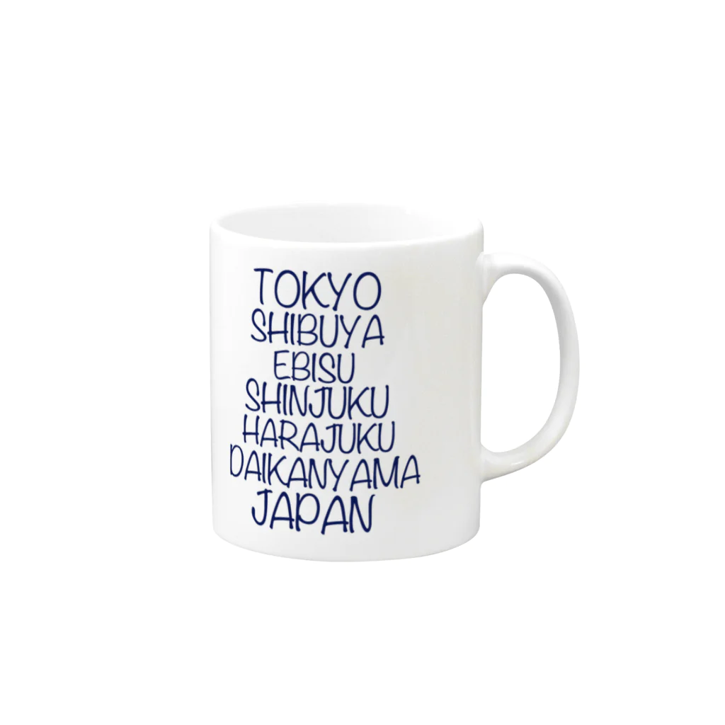 ShopTokyoのTOKYO STATION Mug :right side of the handle