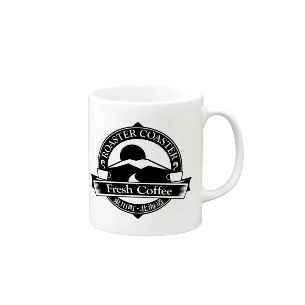 roastercoasterのRoaster Coaster Mug マグカップの取っ手の右面