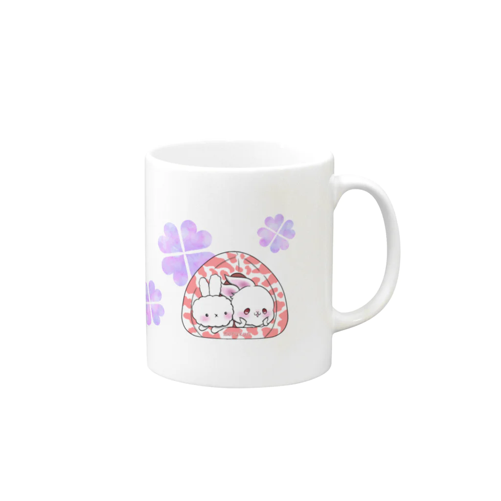 USABA COFFEEのメルくん Mug :right side of the handle