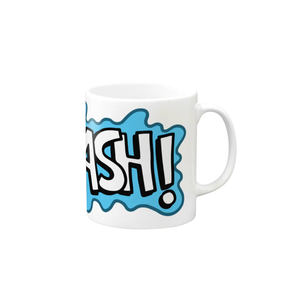 ぽっぷんすたんぷ -POP’N STAMP-のSPLASH! Mug :right side of the handle