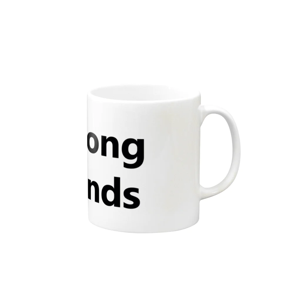 SHND JAPAN Official Goods ShopのStrongHands Mug :right side of the handle