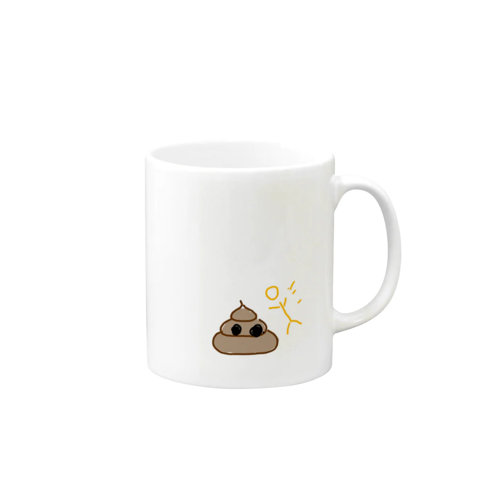 nomireの運がつく Mug :right side of the handle