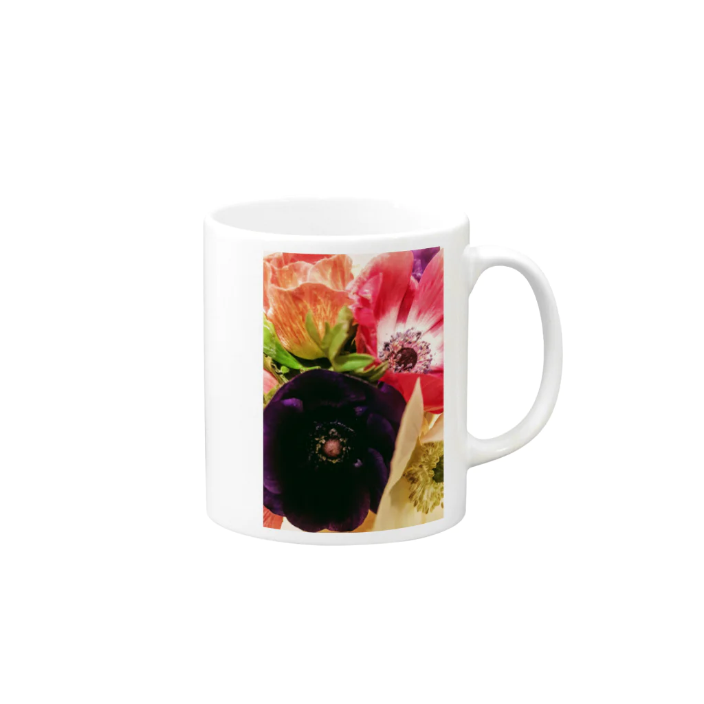 _Troche_のbloom Mug :right side of the handle