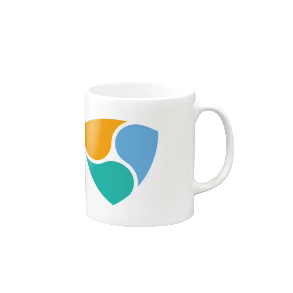 BBdesignのNEM XEM 2 Mug :right side of the handle