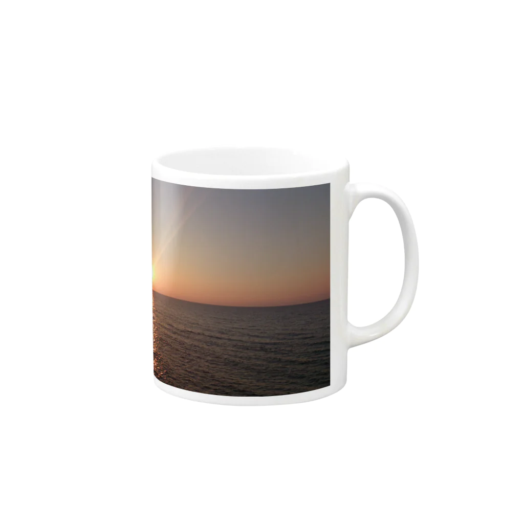 sunlightの夕焼け Mug :right side of the handle