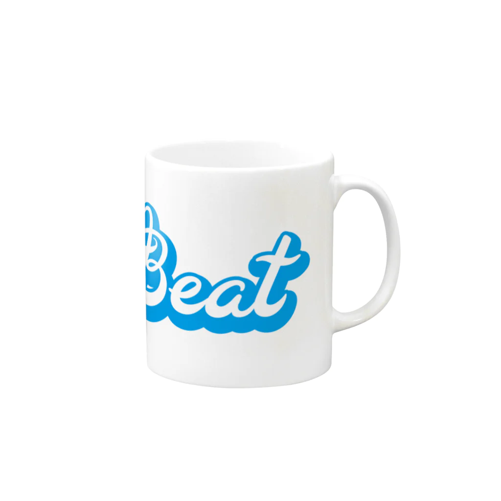 kasweeeeのwater beat Mug :right side of the handle