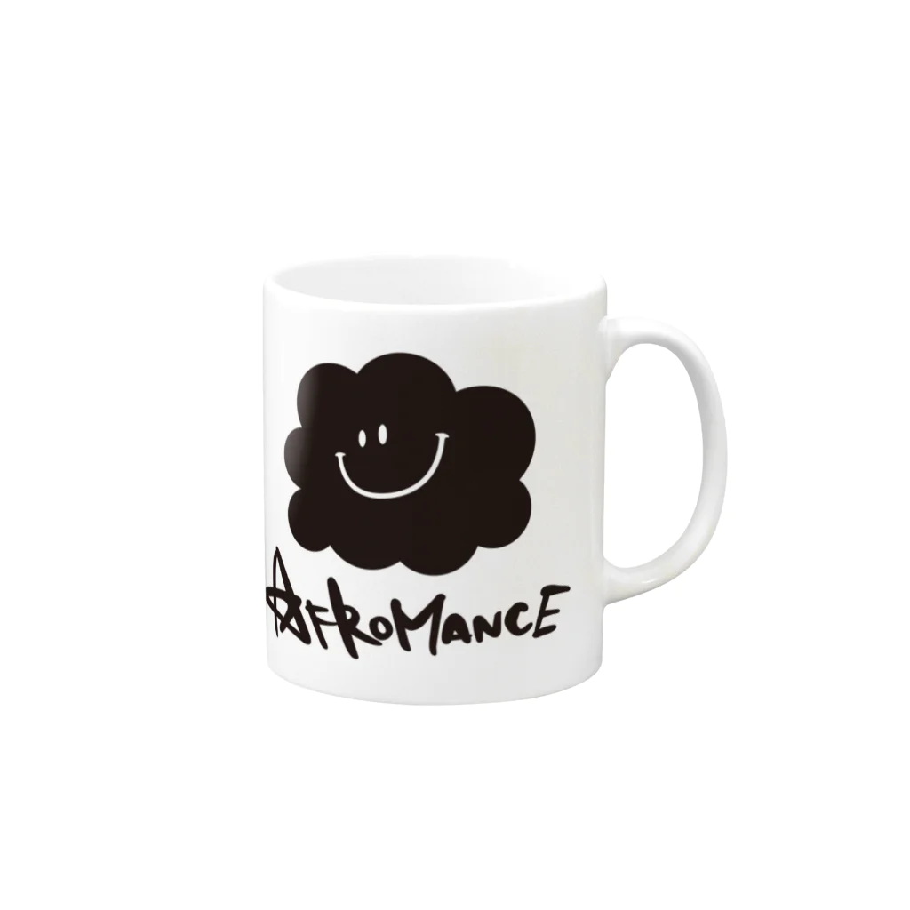 AFROMANCEのAFROMANCE - LOGO Mug :right side of the handle