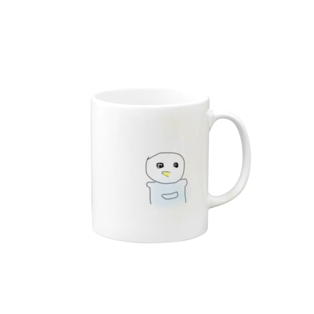 に¡のぺんぽん Mug :right side of the handle