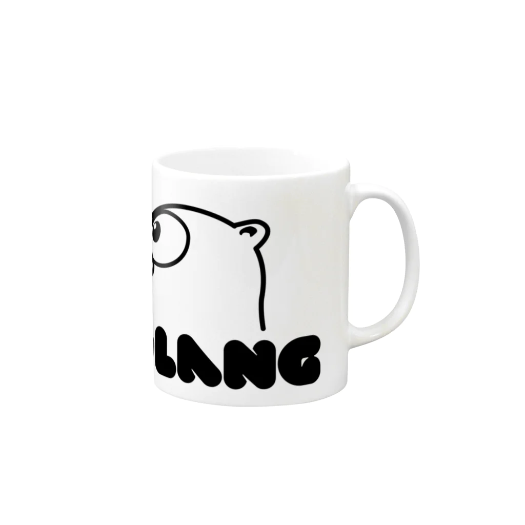 tenntenn ʕ ◔ϖ◔ʔ ==GoのGopher side Mug :right side of the handle