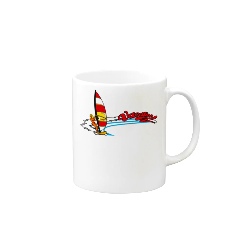 JOKERS FACTORYのVACATION Mug :right side of the handle