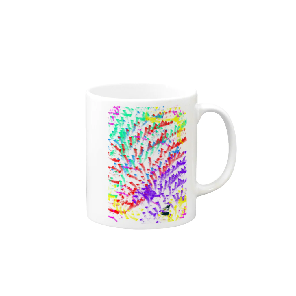 deyeのPaint Mug :right side of the handle