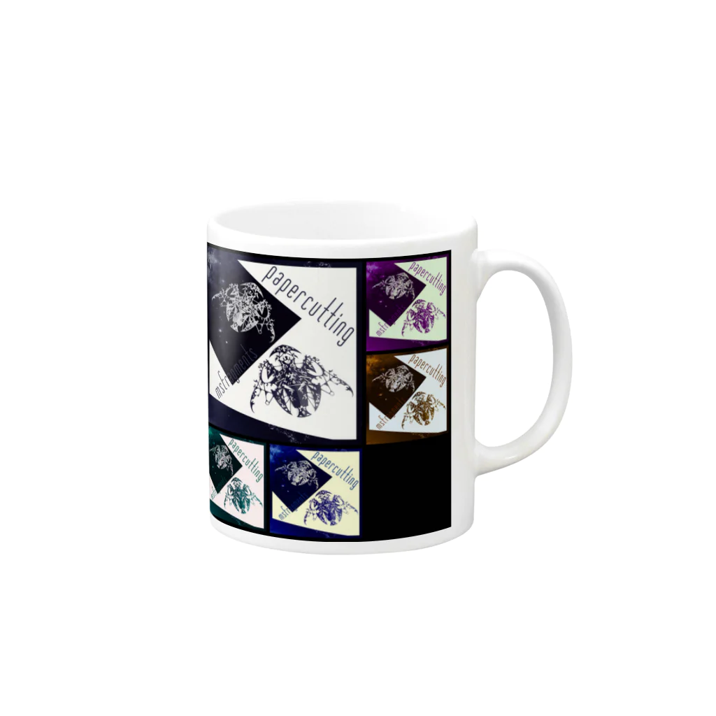 鈴井真綺のmsf/003 Mug :right side of the handle