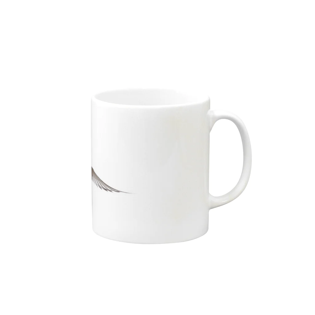 DAISYの動物コレクション Mug :right side of the handle