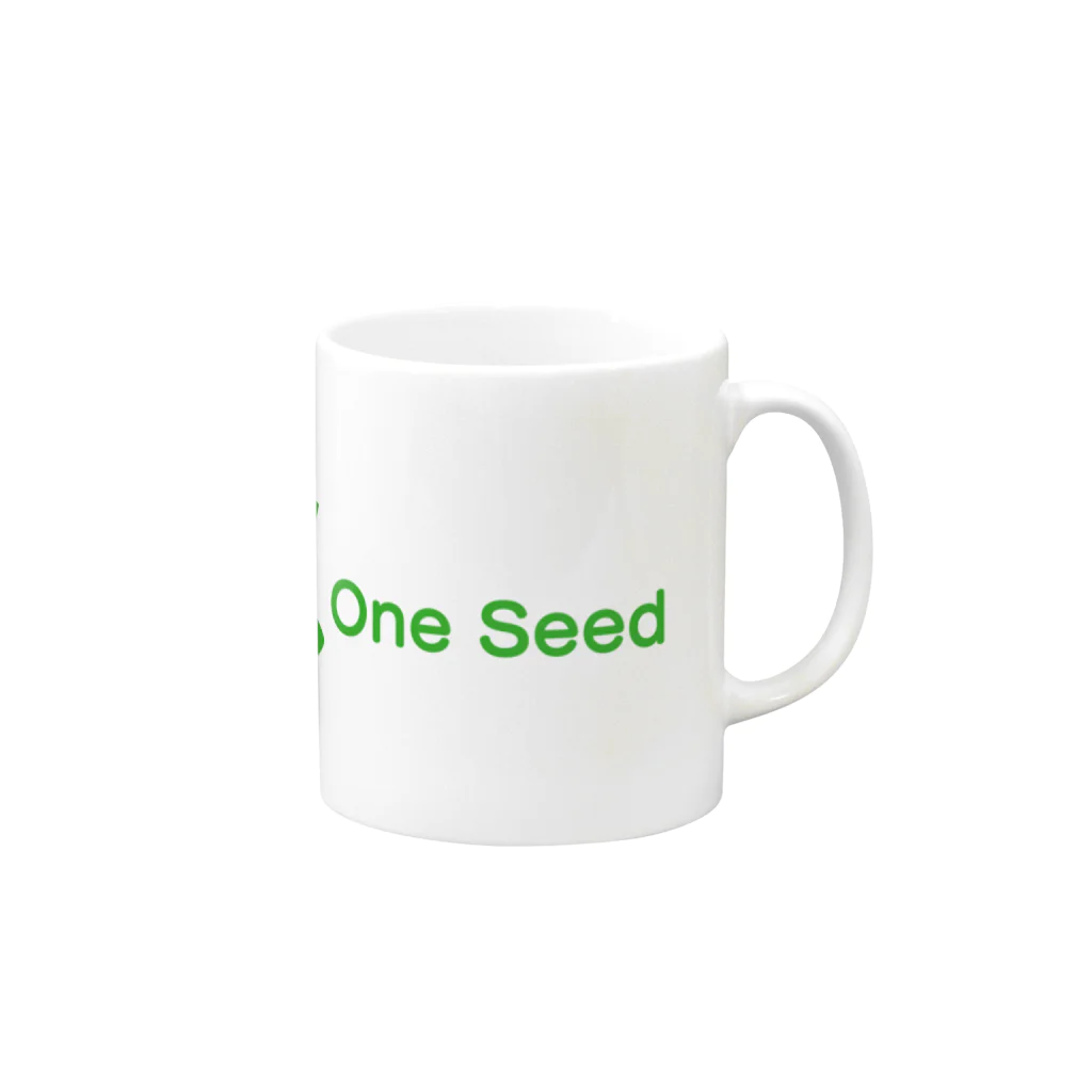 kasweeeeのONE SEEDORIGINAL GOODS マグカップの取っ手の右面