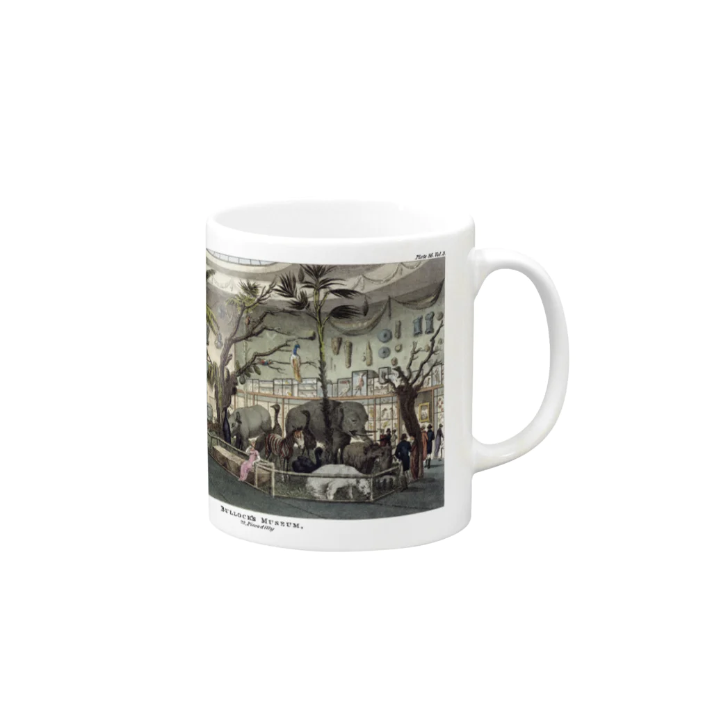 博物雑貨 金烏のブルックリン美術館 - The British Library Mug :right side of the handle