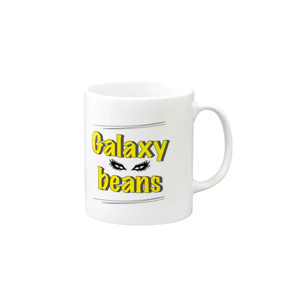 DOMIDO's SHOPのGalaxybeans マグカップの取っ手の右面