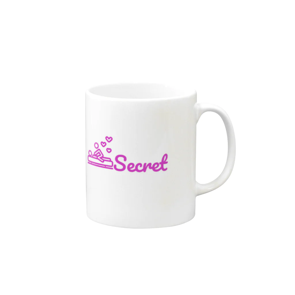 secretofficialgudzのsecretrogo Mug :right side of the handle