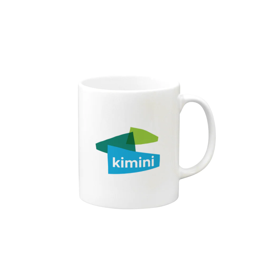 Kimini英会話 オフィシャルストアのKimini Quote Mug :right side of the handle