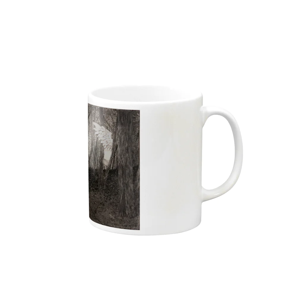 みおとの境界 Mug :right side of the handle