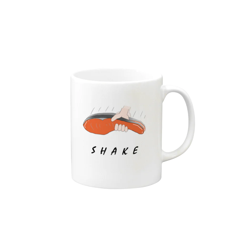 taipe-のSHAKE Mug :right side of the handle