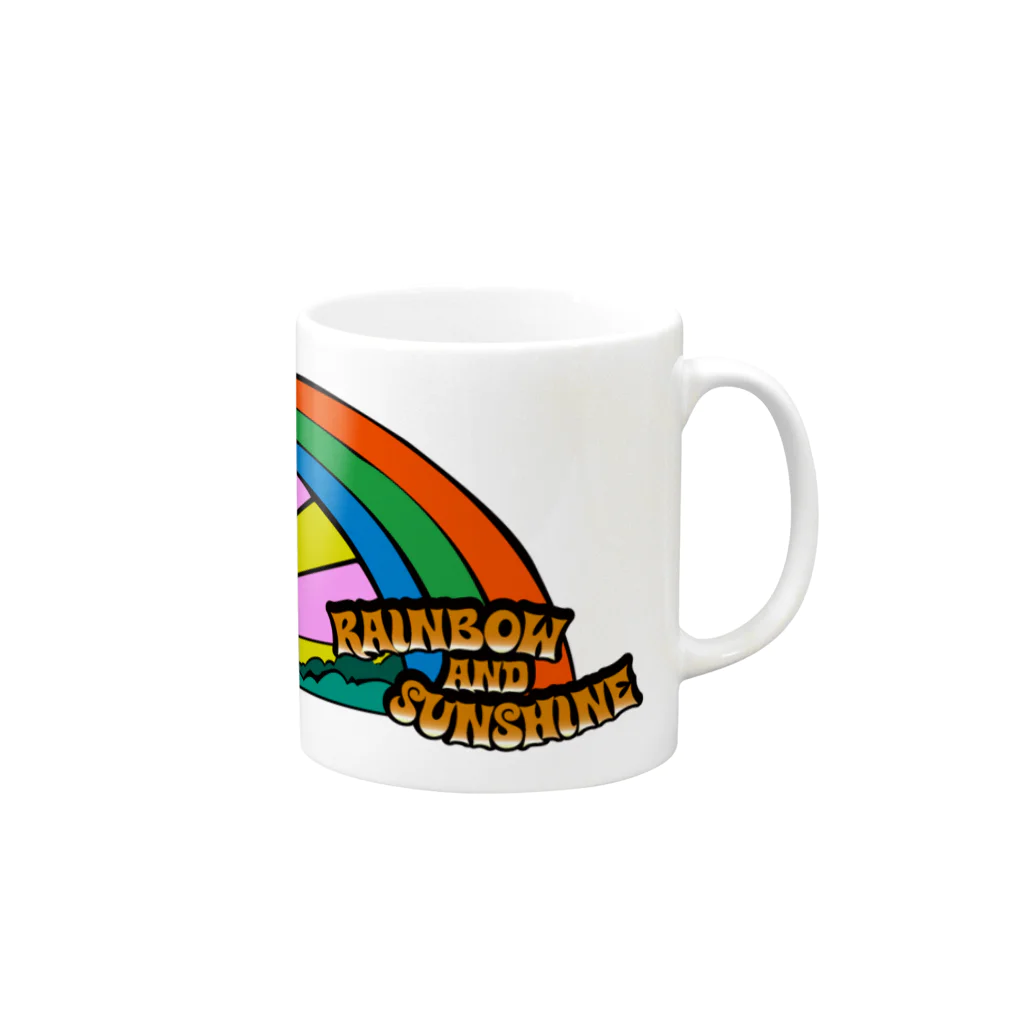 JOKERS FACTORYのRAINBOW Mug :right side of the handle