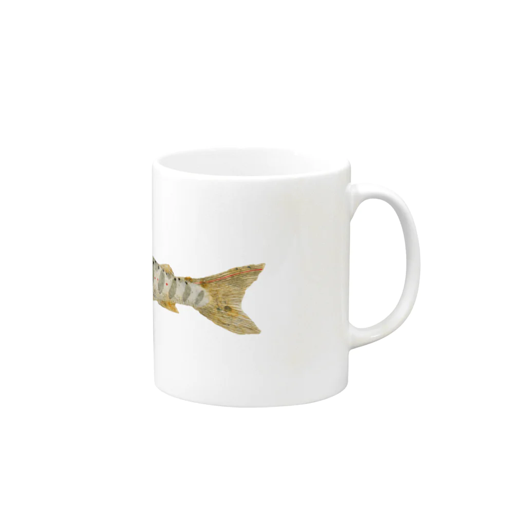 kisui-ikiのアマゴ Mug :right side of the handle