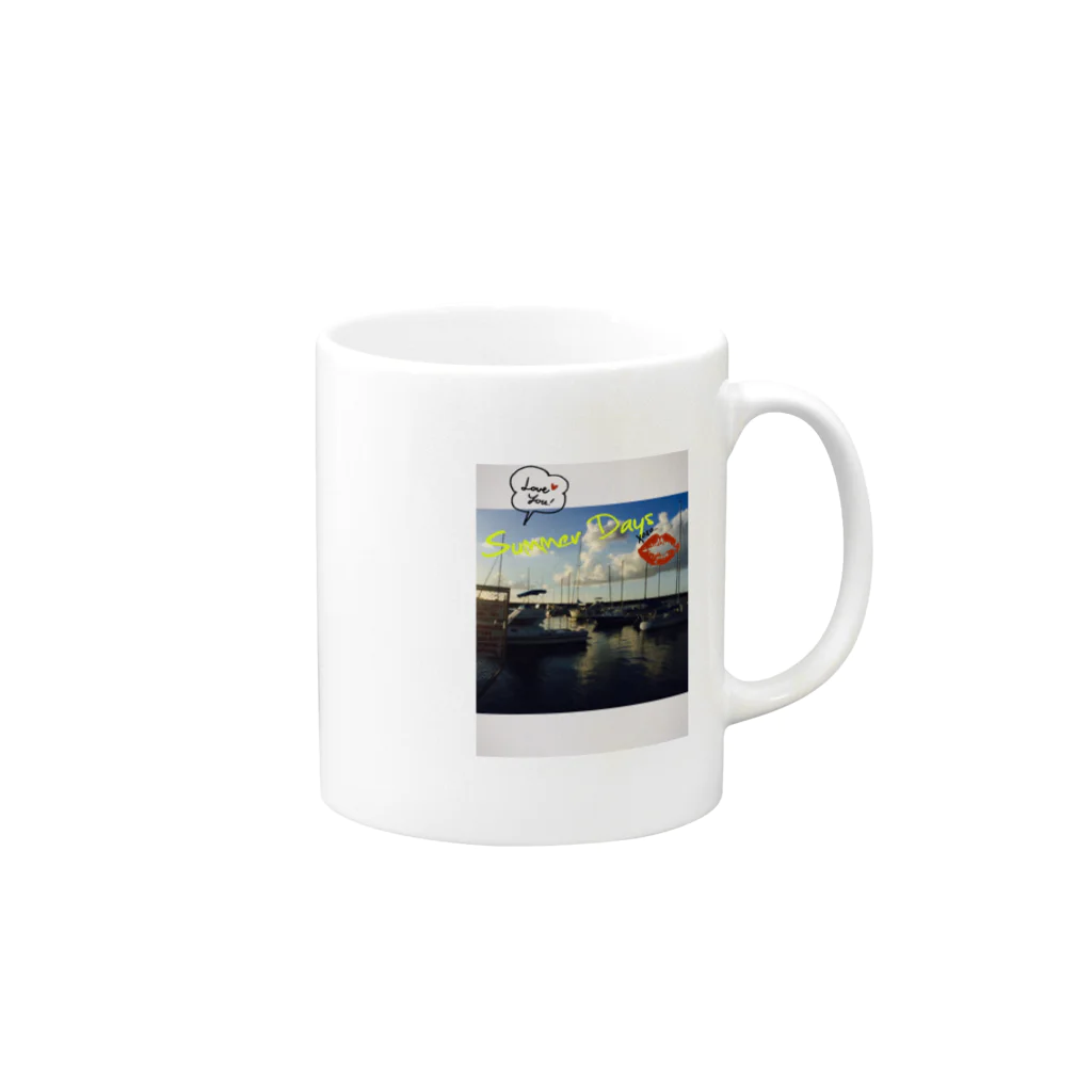 lily.sのSummer Days Mug :right side of the handle
