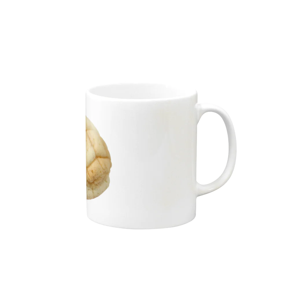 Pop-Hanaのメロンパン Mug :right side of the handle