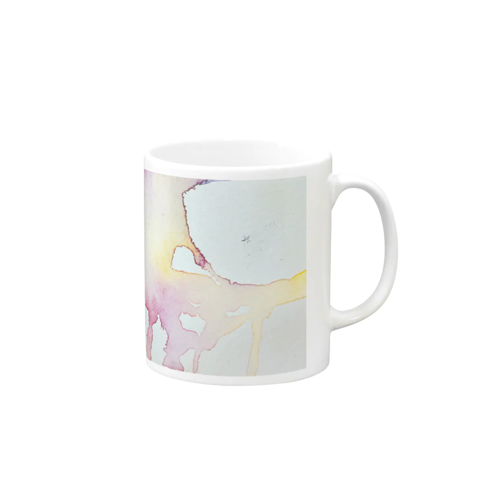 みゅーとんの多彩 Mug :right side of the handle