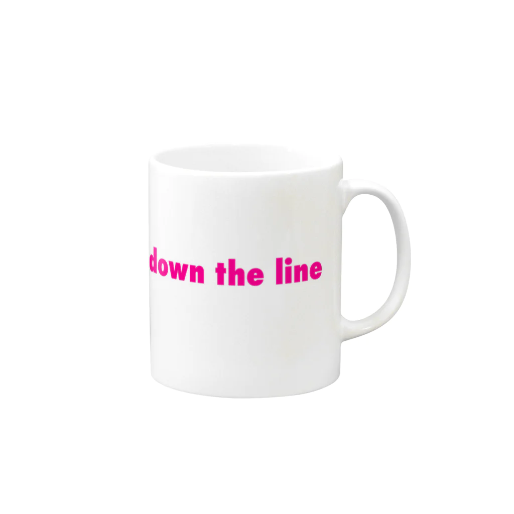truck0220のdown the line Mug :right side of the handle