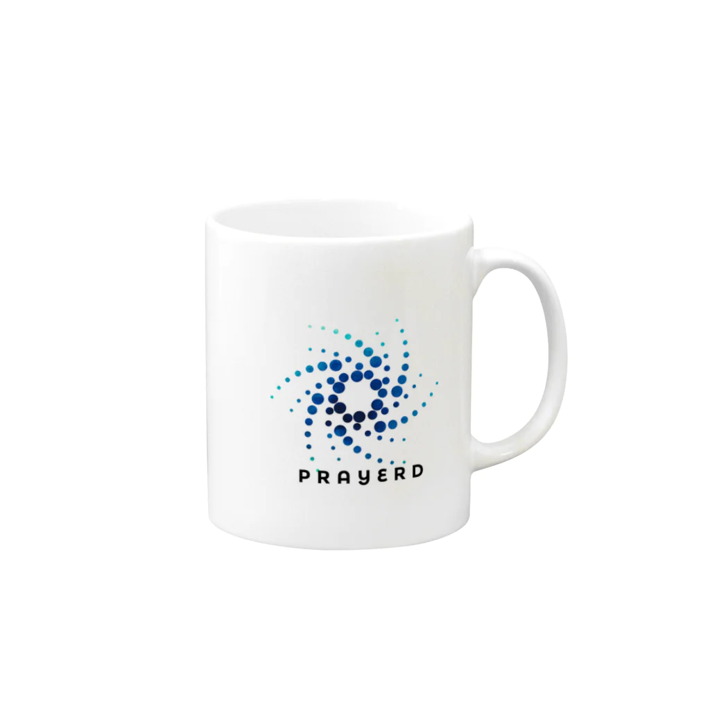 PrayerdのPRAYERDオリジナルグッズ Mug :right side of the handle