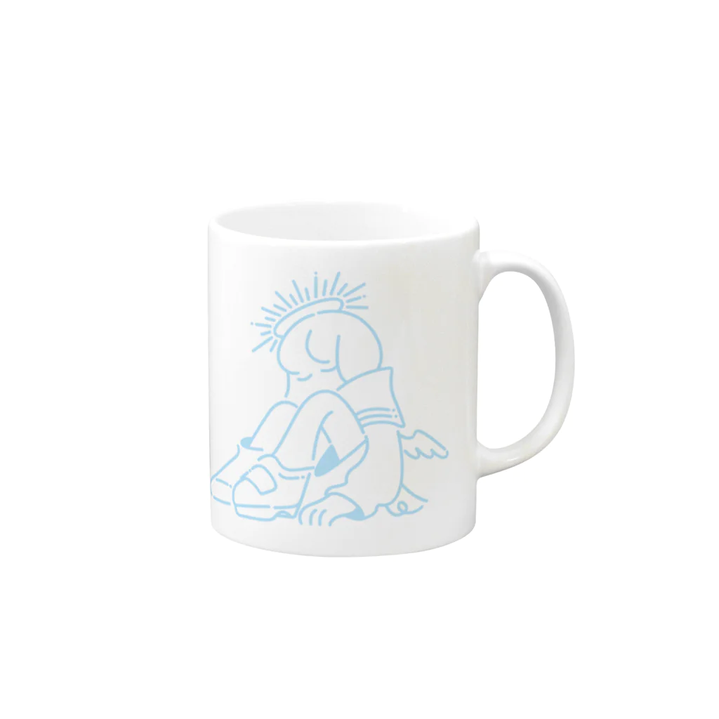 みろりの犬天使_BL Mug :right side of the handle