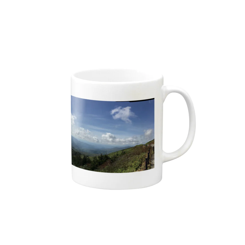 エアリエル@地球侵略中wのBeautiful Nature Mug :right side of the handle