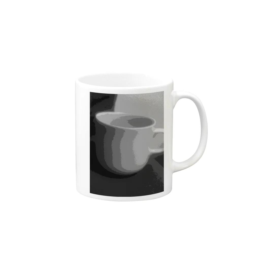 AstyMostyのマグカップ Mug :right side of the handle