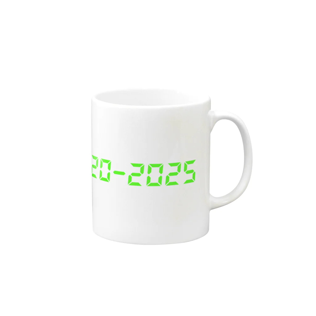 Birdofparadise🌛XRPの2020-2025 Mug :right side of the handle