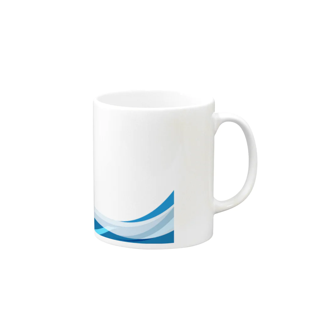 BBdesignのsummer beach2 Mug :right side of the handle