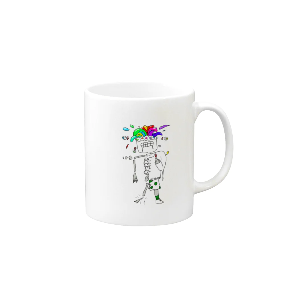 twinsのボるくん Mug :right side of the handle