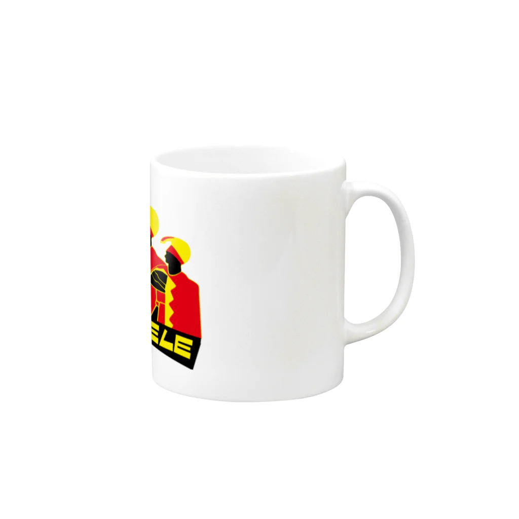 Kawailele StoreのKawailele戦士02 Mug :right side of the handle