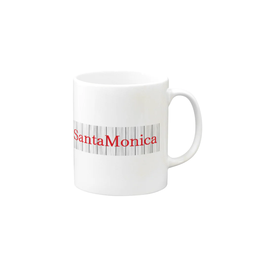 アメリカンベース のSanta Monica Mug :right side of the handle