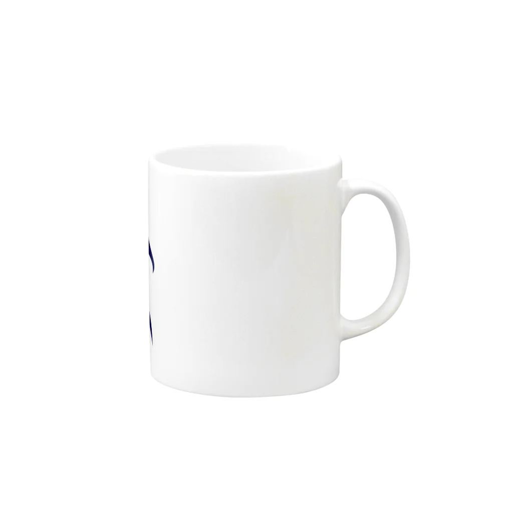 BBdesignの馬２ Mug :right side of the handle