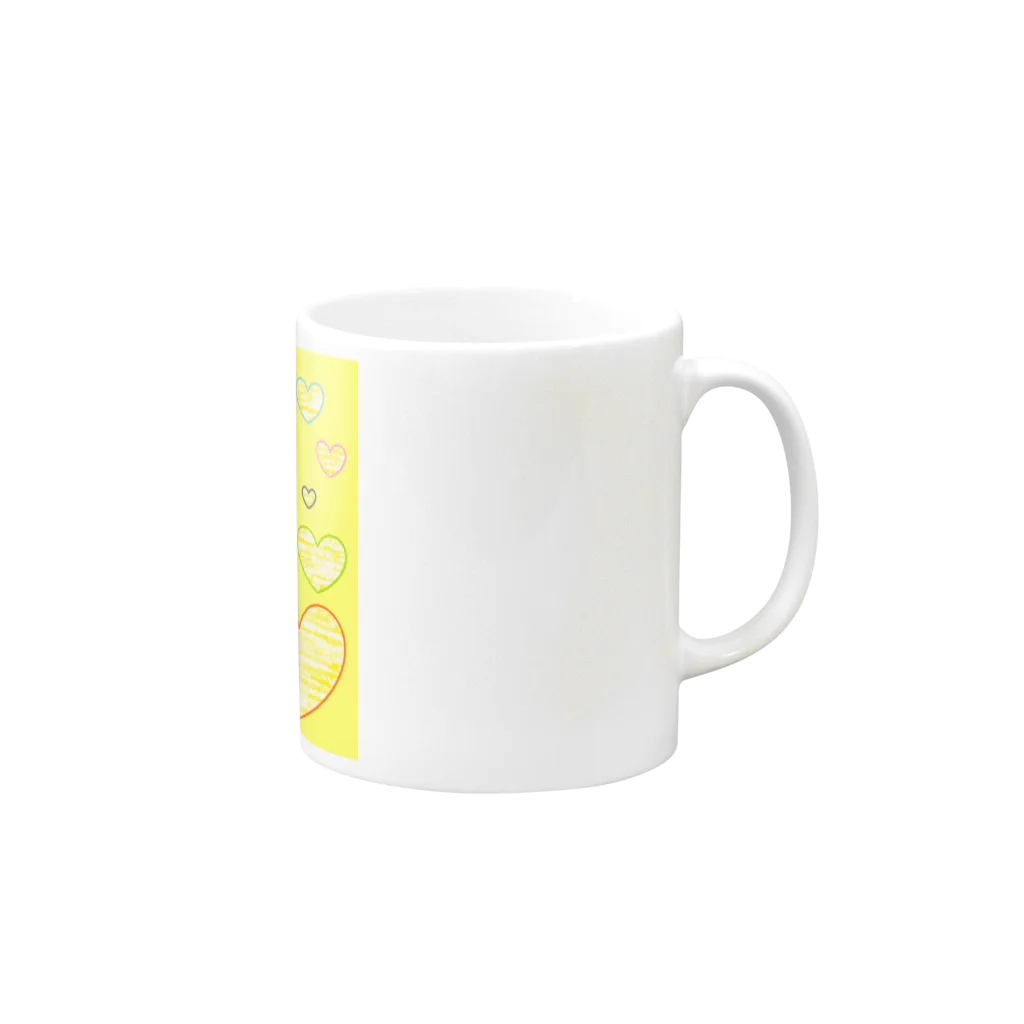 みみのやさしいハート ★ Mug :right side of the handle