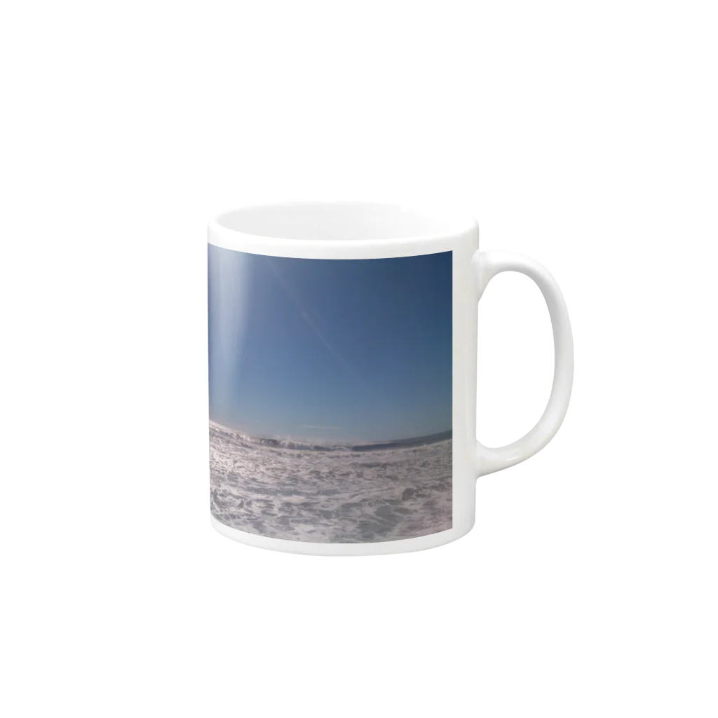 LOVELESSのさざ波シリーズ Mug :right side of the handle