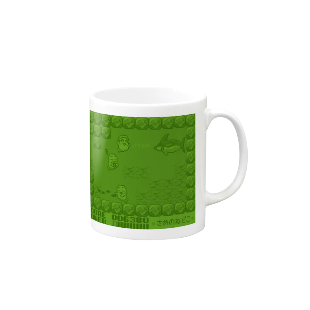 あーさーのあまちゃんクエスト レトロゲーム風 Mug :right side of the handle