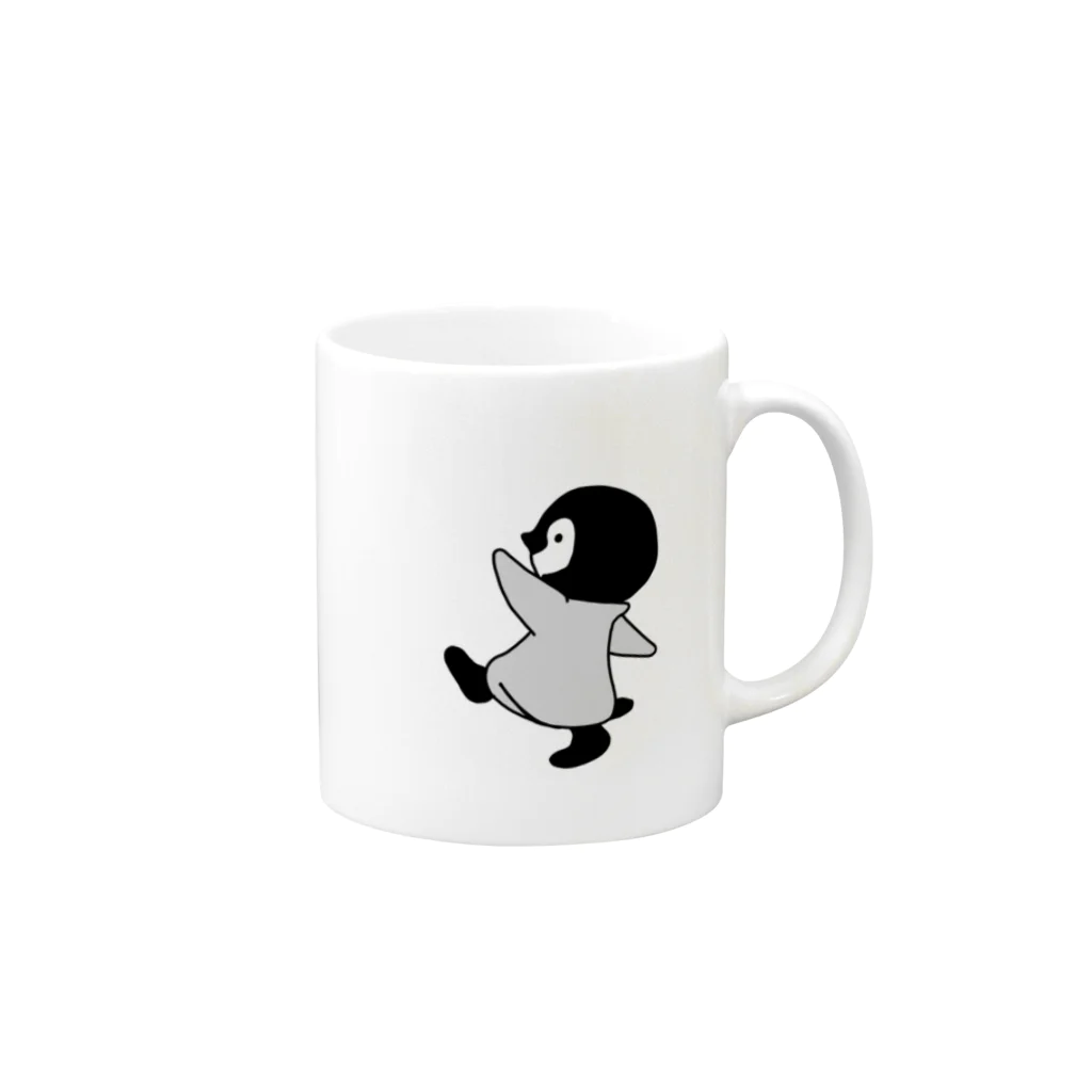 Pecoriの店のぺこぴよりすマグカップ Mug :right side of the handle