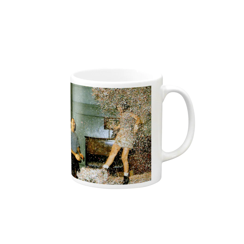 好きなものぜんぶのgood movie Mug :right side of the handle