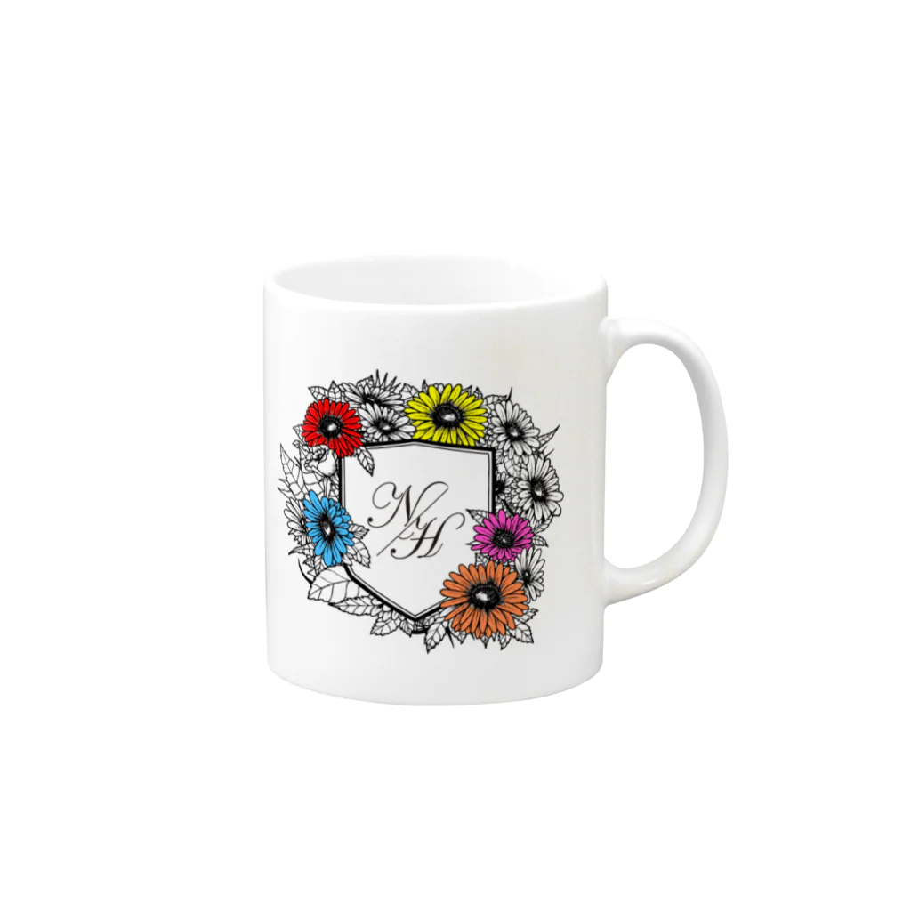 NynHKのGerbera Mug :right side of the handle