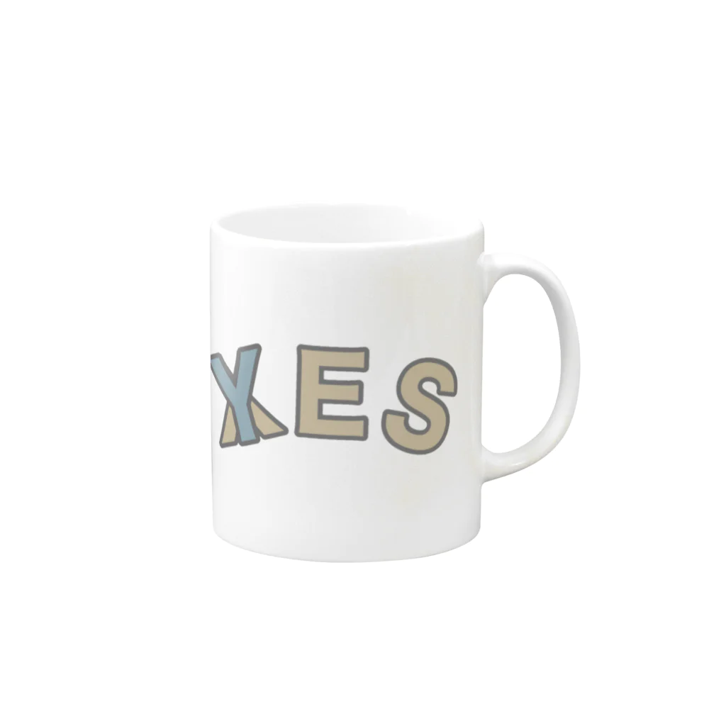 私の脳内のYES→SEX Mug :right side of the handle