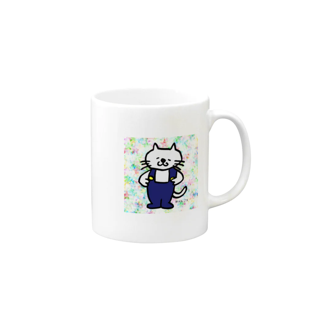 めらんこりのねこ Mug :right side of the handle