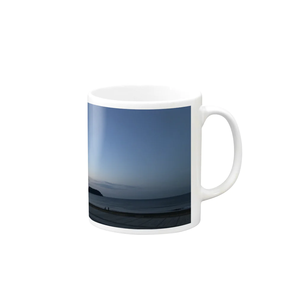 KNTRのえのしーま Mug :right side of the handle
