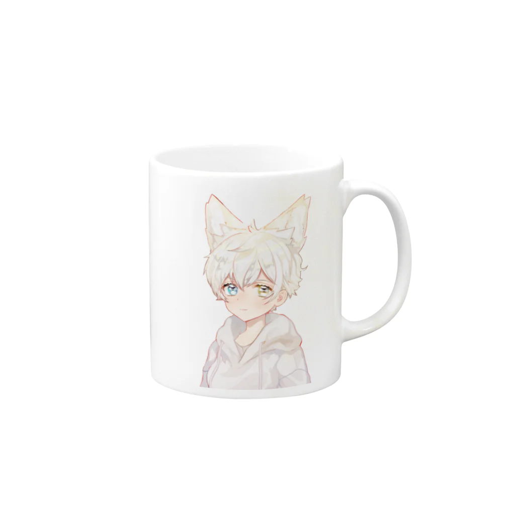 アニー・ジャー@狼少年系Vliverのアニー･ジャー  Mug :right side of the handle